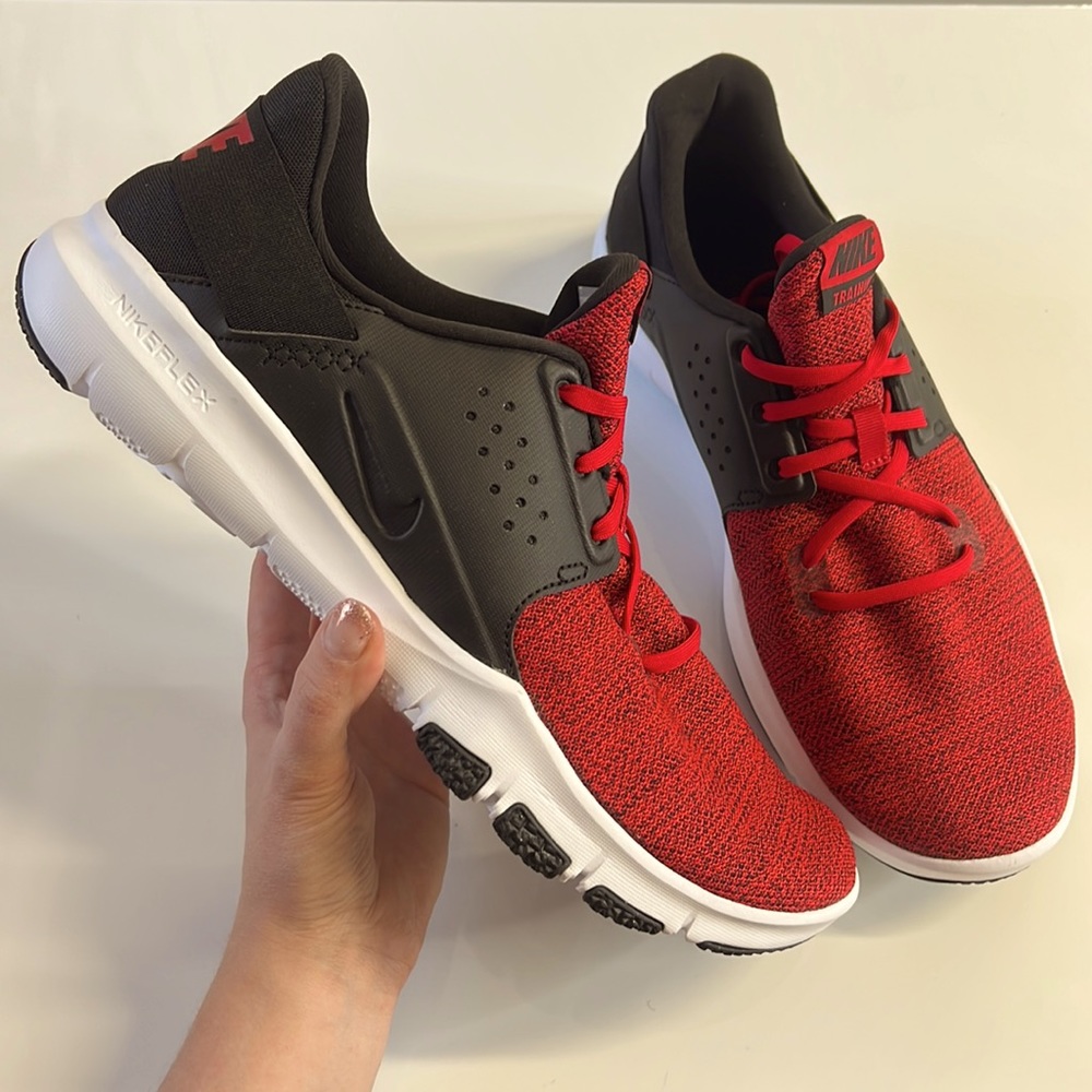 Nike Flex Control TR3 sneaker red black size 12 mens